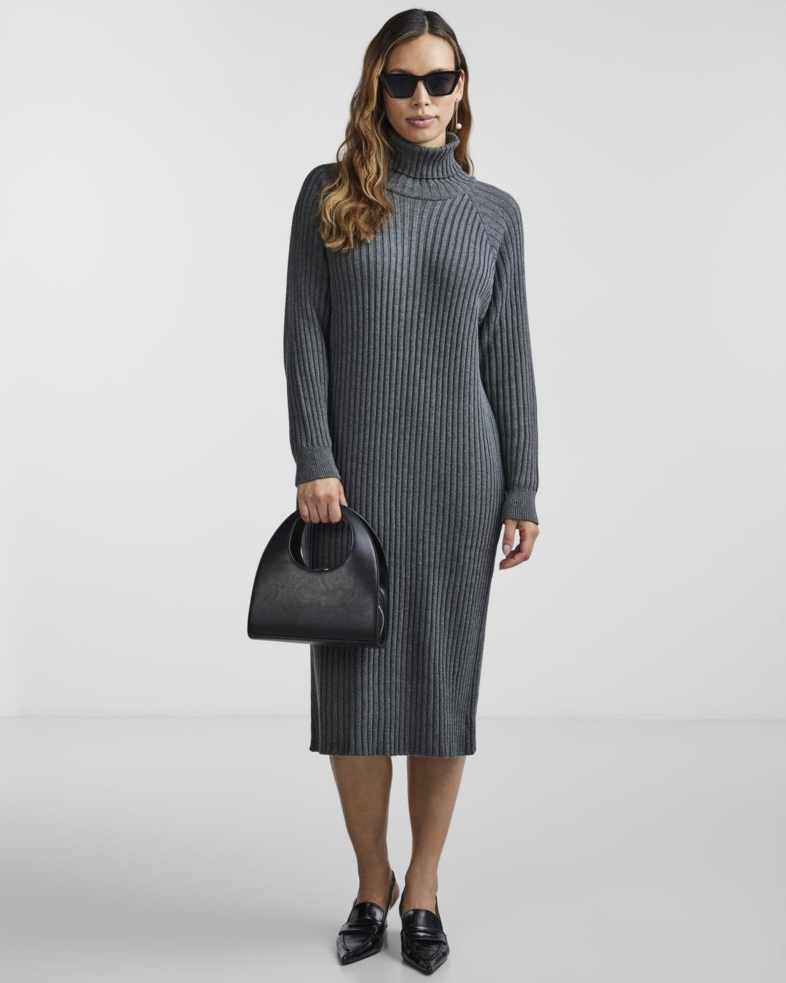 YASMAVI KNIT MIDI DRESS